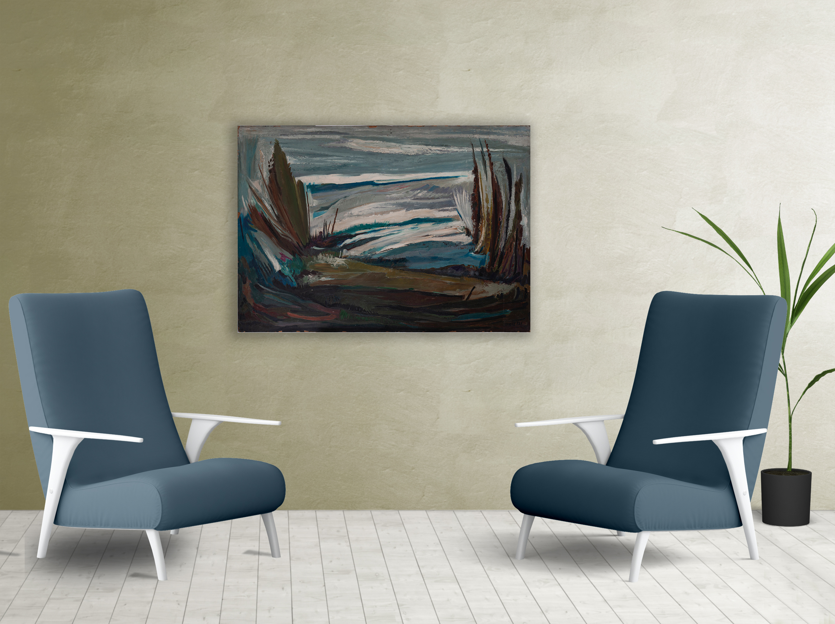 Living cuadro patagonia